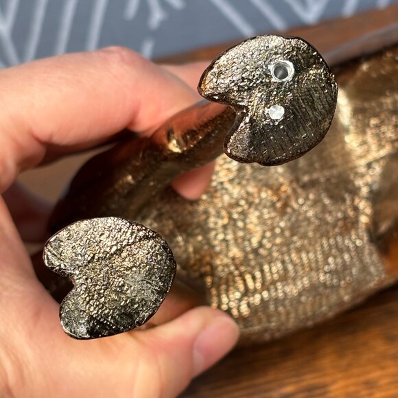 Vintage Solid Cast Metal Camel Figurine Copper Bromze Finish Camel Sculpture - Picture 15 of 17